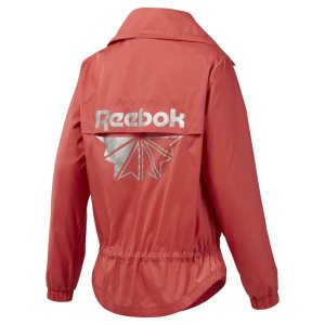 Wiatrówka Kurtka Damskie Reebok Classic Graphic Głęboka Różowe PL 04JZSHN